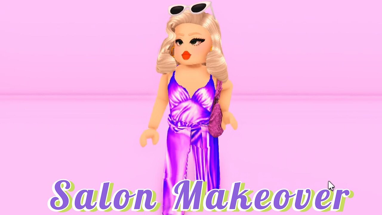 Playing Roblox Salon Makeover