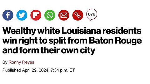 "St. George Secession: A Historic Split from Baton Rouge by White LA Residents"
