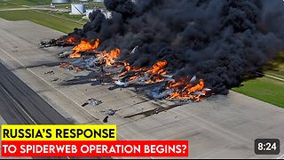 Russia's massive counterattack - US F-16s and MiG-29s destroyed at Dubno airfield!