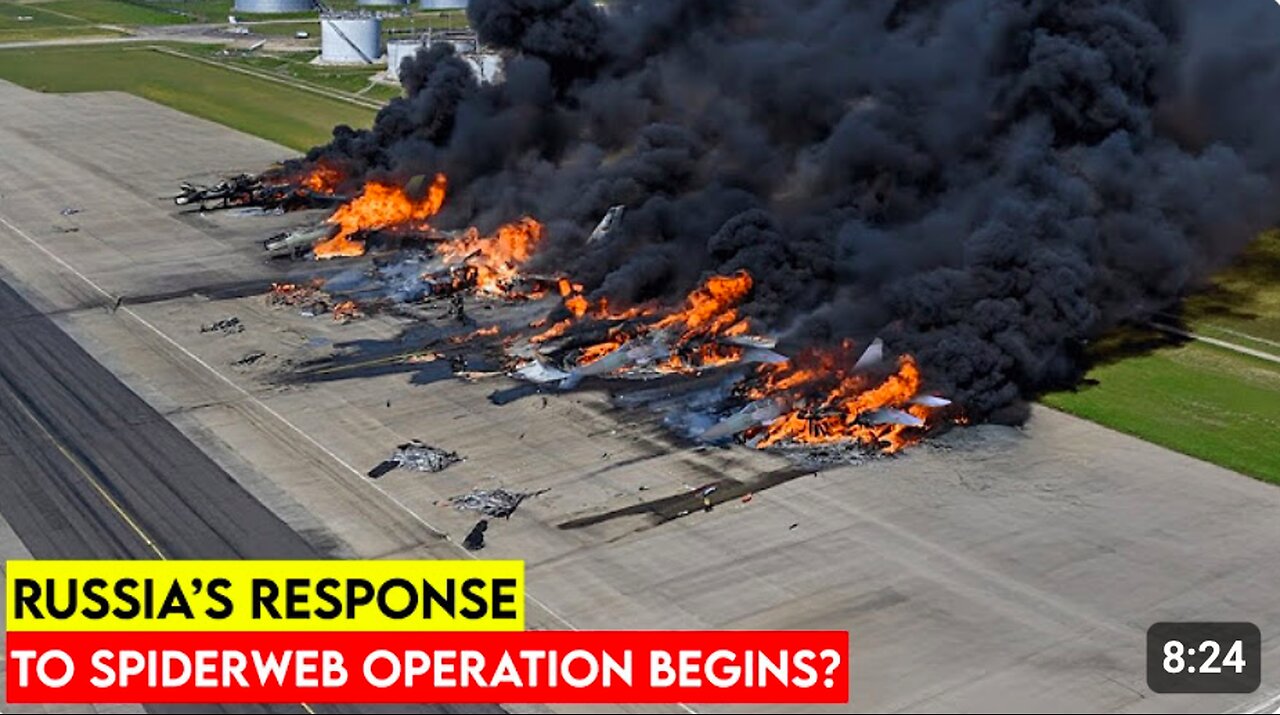 Russia's massive counterattack - US F-16s and MiG-29s destroyed at Dubno airfield!