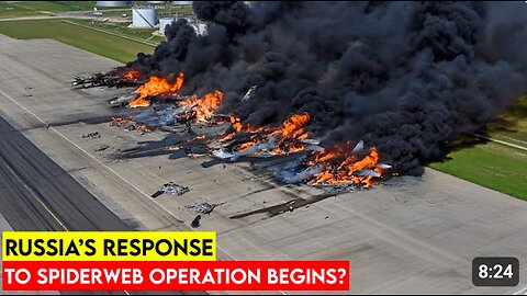 Russia's massive counterattack - US F-16s and MiG-29s destroyed at Dubno airfield!