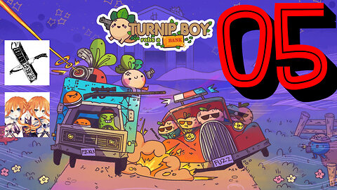 Let's Play Turnip Boy Robs a Bank [05] Entering the Rock Candy Caves, and Joining the Mush!