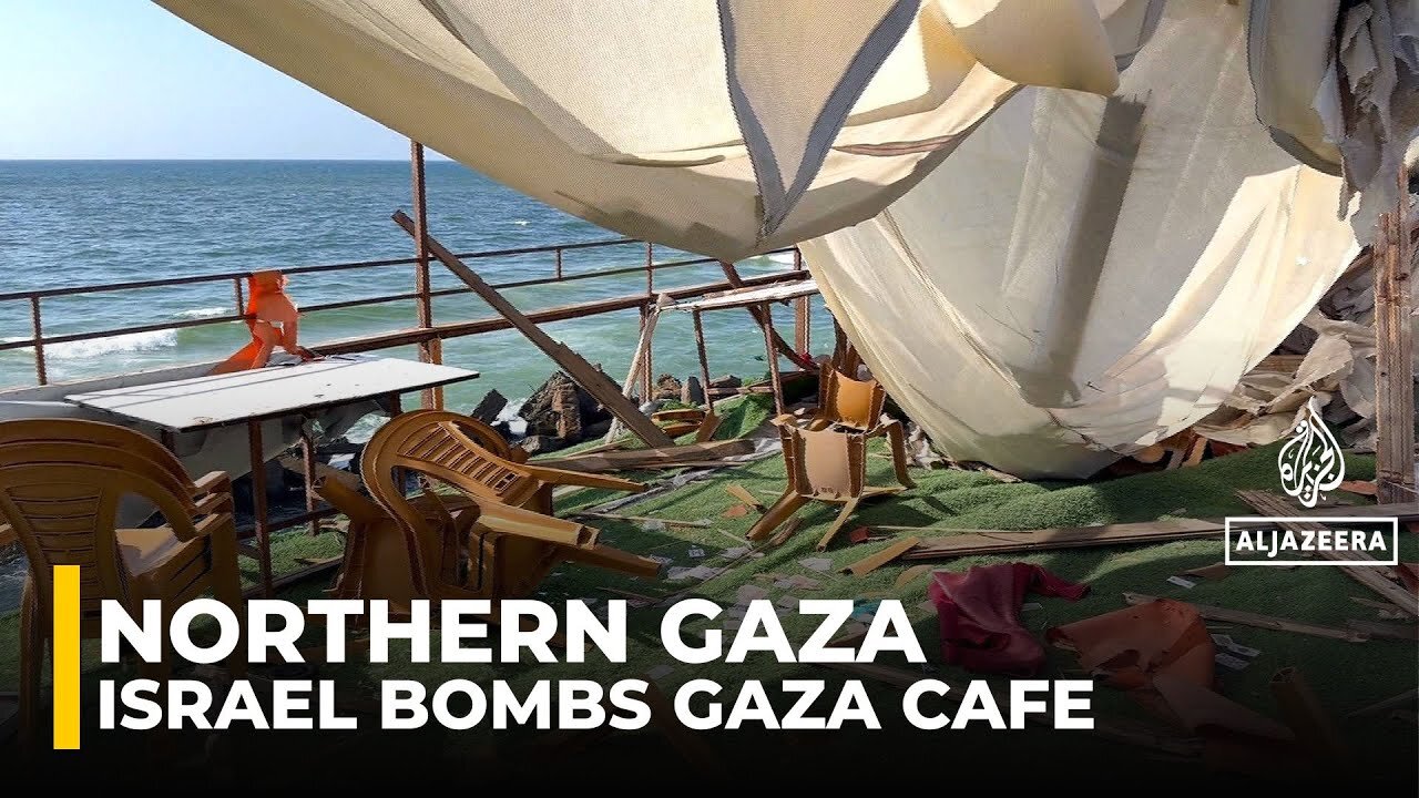 Israel Bombs Gaza Cafe
