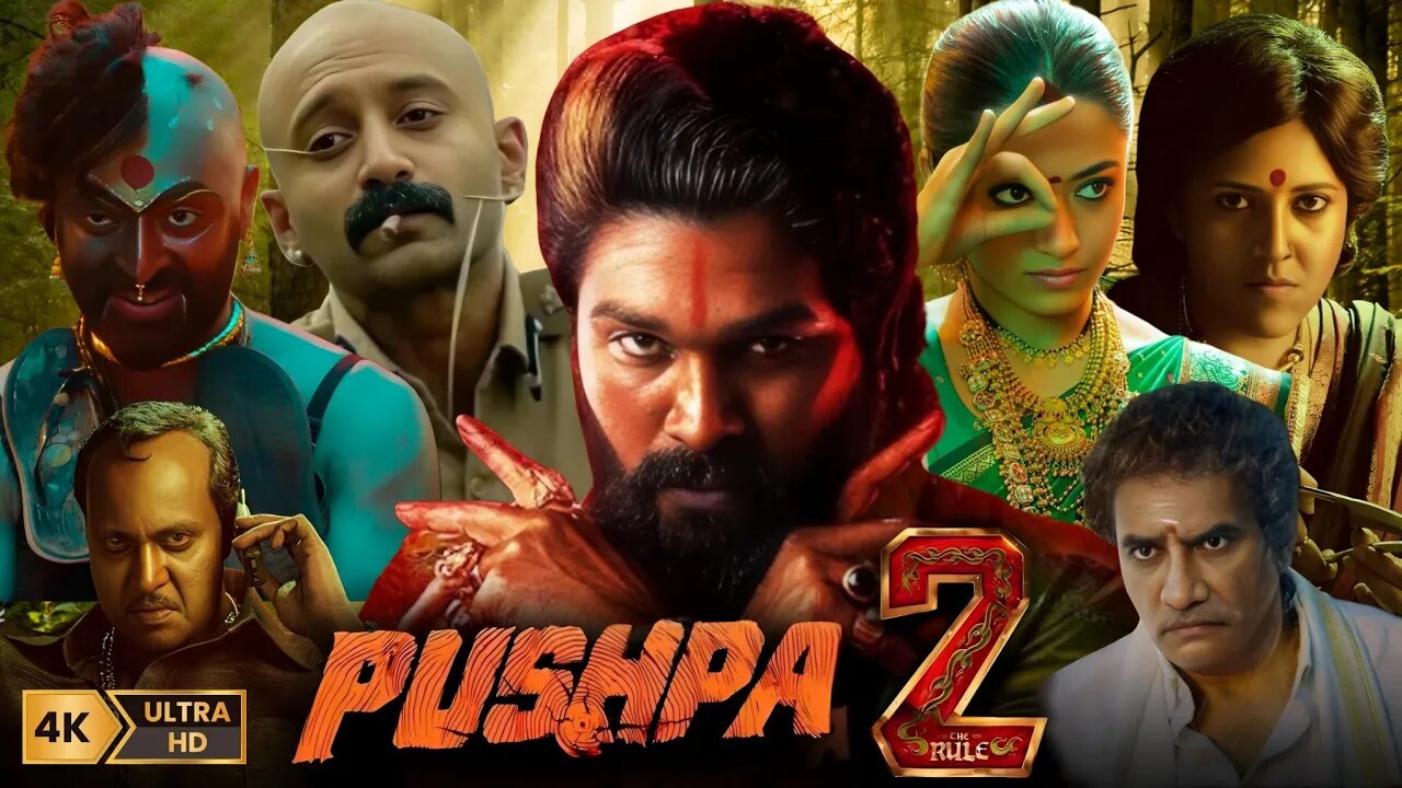 Pushpa 2 (2024) Full Movie in Hindi | Allu Arjun, Rashmika Mandanna, Fahadh Faasil | Facts & Reviews