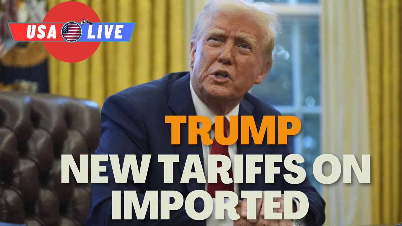 🔴 LIVE Trump delivers remarks from the White House Rose Garden on expected new tariffs on imported