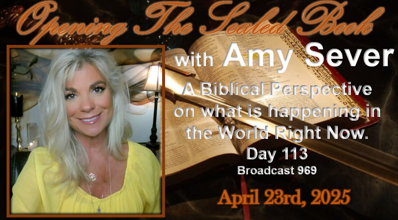 04/23 Ritual For a Satanist! / Vance - India Agreement! / Debt Clock Message / Proverbs 10:25!