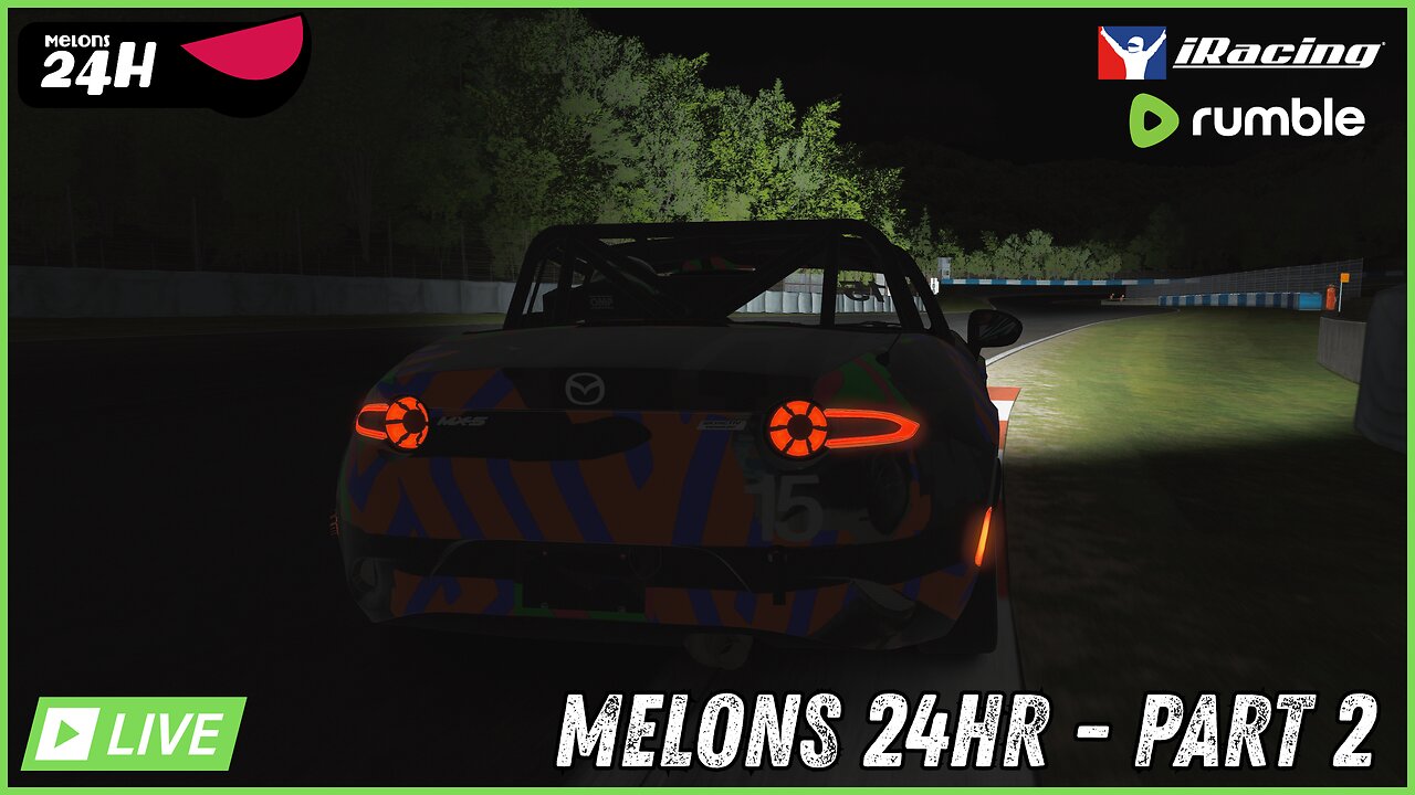 🔴LIVE - IRACING💥THE MELONS 24HR ENDURANCE RACE - PART 2💥