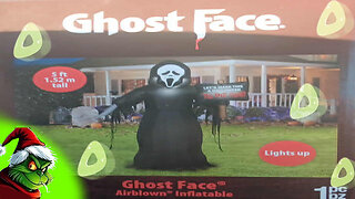 NEW 5 FOOT HALLOWEEN INFLATABLE LIVE UNBOXING