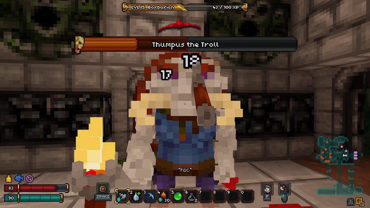 Venturing Into A Dungeon, Trying Not To Starve - Barony - Part 1