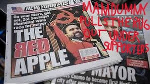 Mamdummy Pulls the Rug Out from Under Supporters!