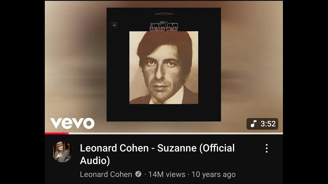 Leonard Cohen - Suzanne