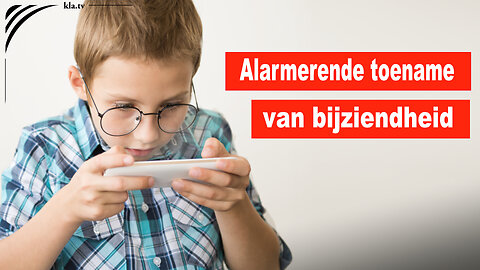 Digitaal onderwijs versterkt de toename van bijziendheid