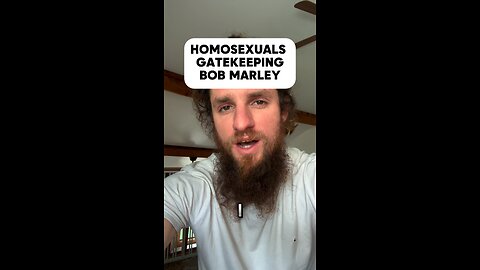 HOMOSEXUALS ARE GATEKEEPING BOB MARLEY