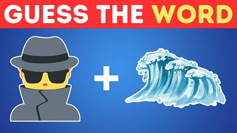 Guess the Word by Emoji #trending #emojiquiz #emojichallenge #emojigame #quiz #quiztime # rumble