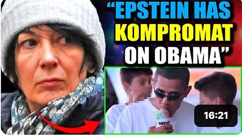 Ghislaine Maxwell rikkoo hiljaisuuden: Epsteinilla on "vakuutustiedosto",jossa Obama näkyy nuorten poikien kanssa