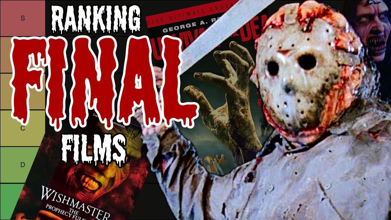 Ranking FINAL Horror Films!