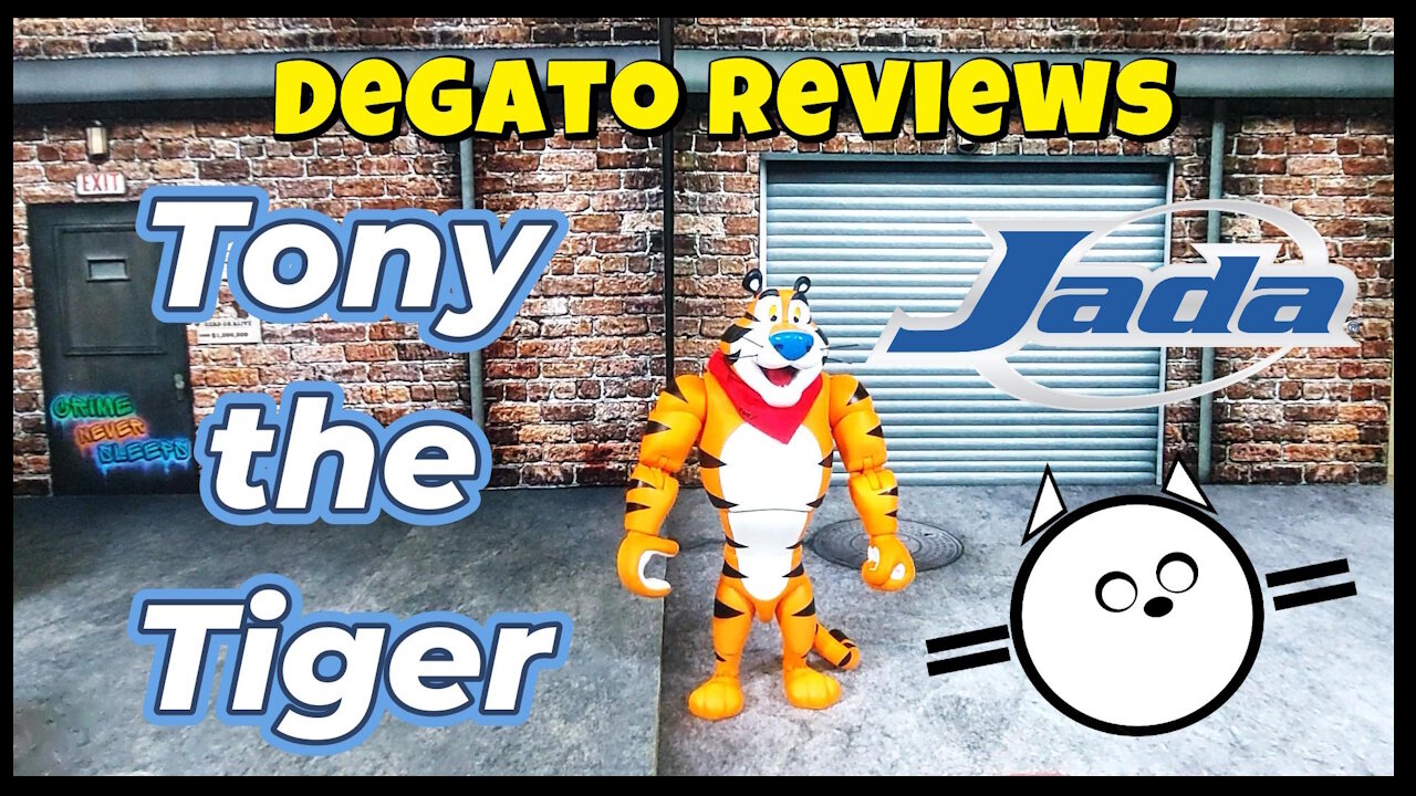 Jada Toys - Tony the Tiger - Cereal Mascot Review