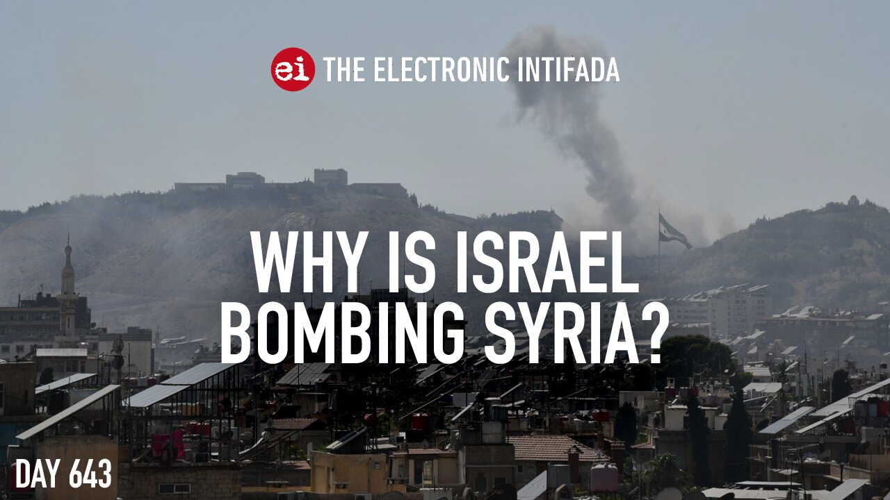 Why is Israel bombing Syria? with Ali Abunimah