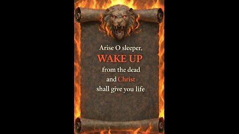 WAKE UP ⏰️ from the dead