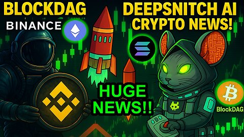 Blockdag Binance Launch News!! DeepSnitch AI Next Hyped Crypto Launch??