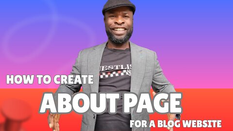 🎨 How to Create About Page for Your Blog Website | Step-by-Step Web Design Tutorial 🖥️✨