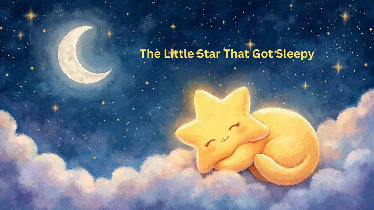 The Little Star That Got Sleepy