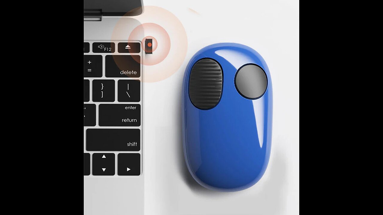 Wireless Portable Bluetooth Dual-Mode Touch Mouse For Office Use