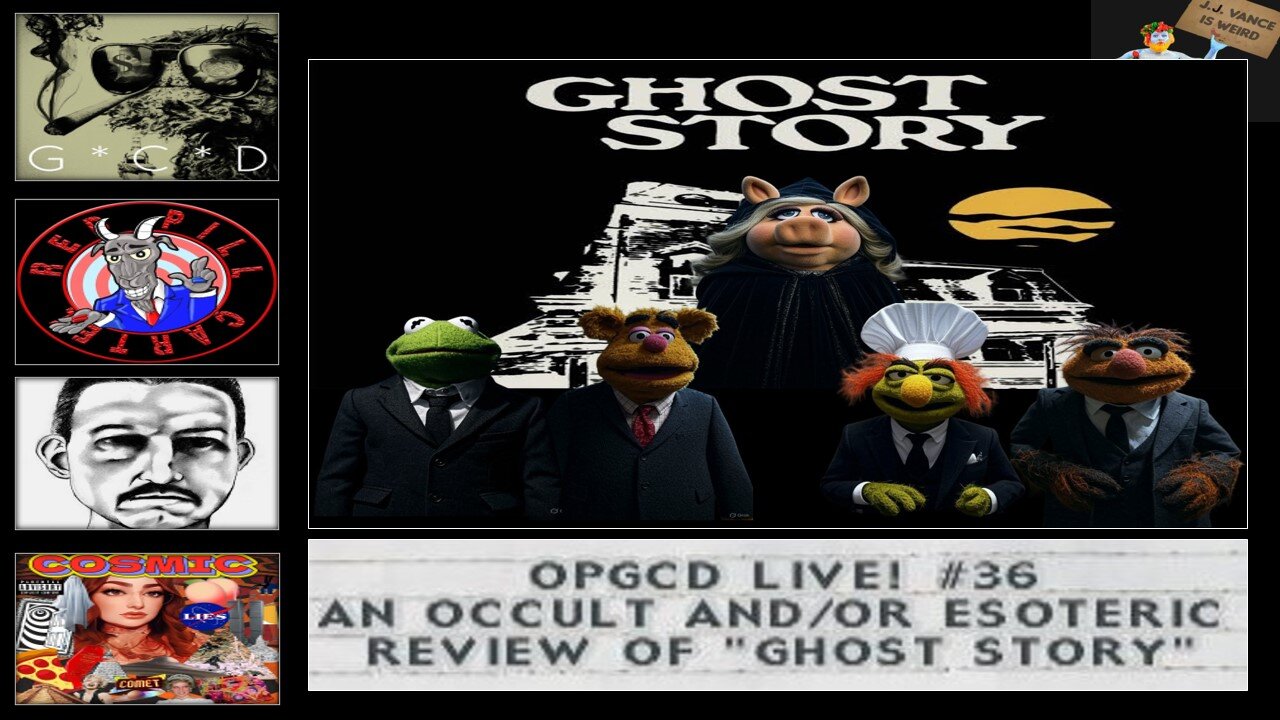 OpGCD Live! #36 -An occult and/or Esoteric Review of "Ghost Story" - w/Occult Rejects & Jon Mitchell
