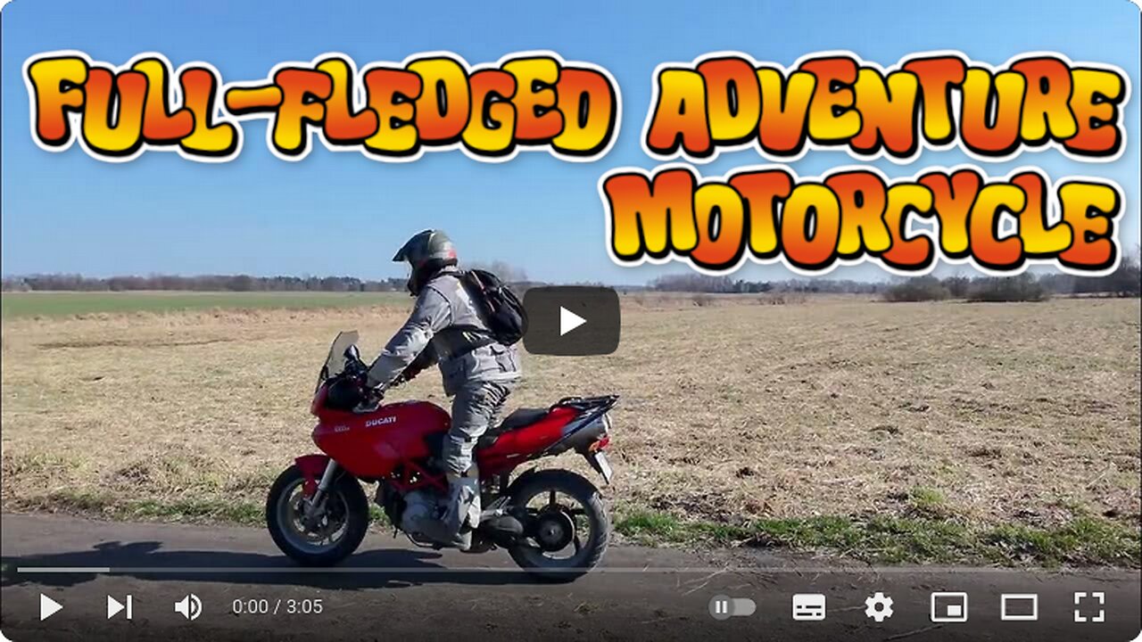 Ducati Multistrada 1000ds - offroad adventure riding