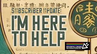 SubScriber Update: I'm Here to Help