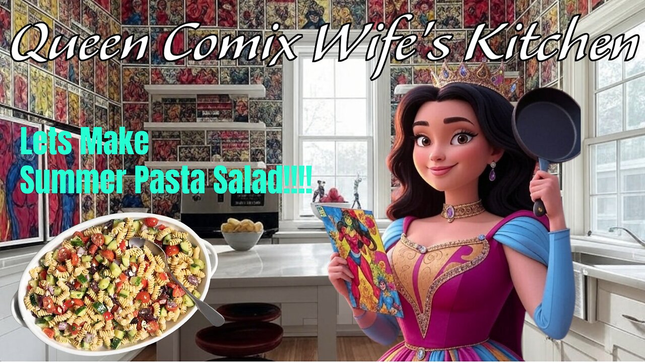 Lets Make Summer Pasta Salad!! - Queen Comix Wife's Kitchen