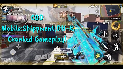 COD Mobile:Shippment;DH-R Cranked Gameplay!
