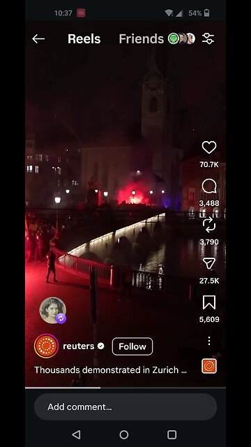 Davos Protests WEF Trump and Water Cannons