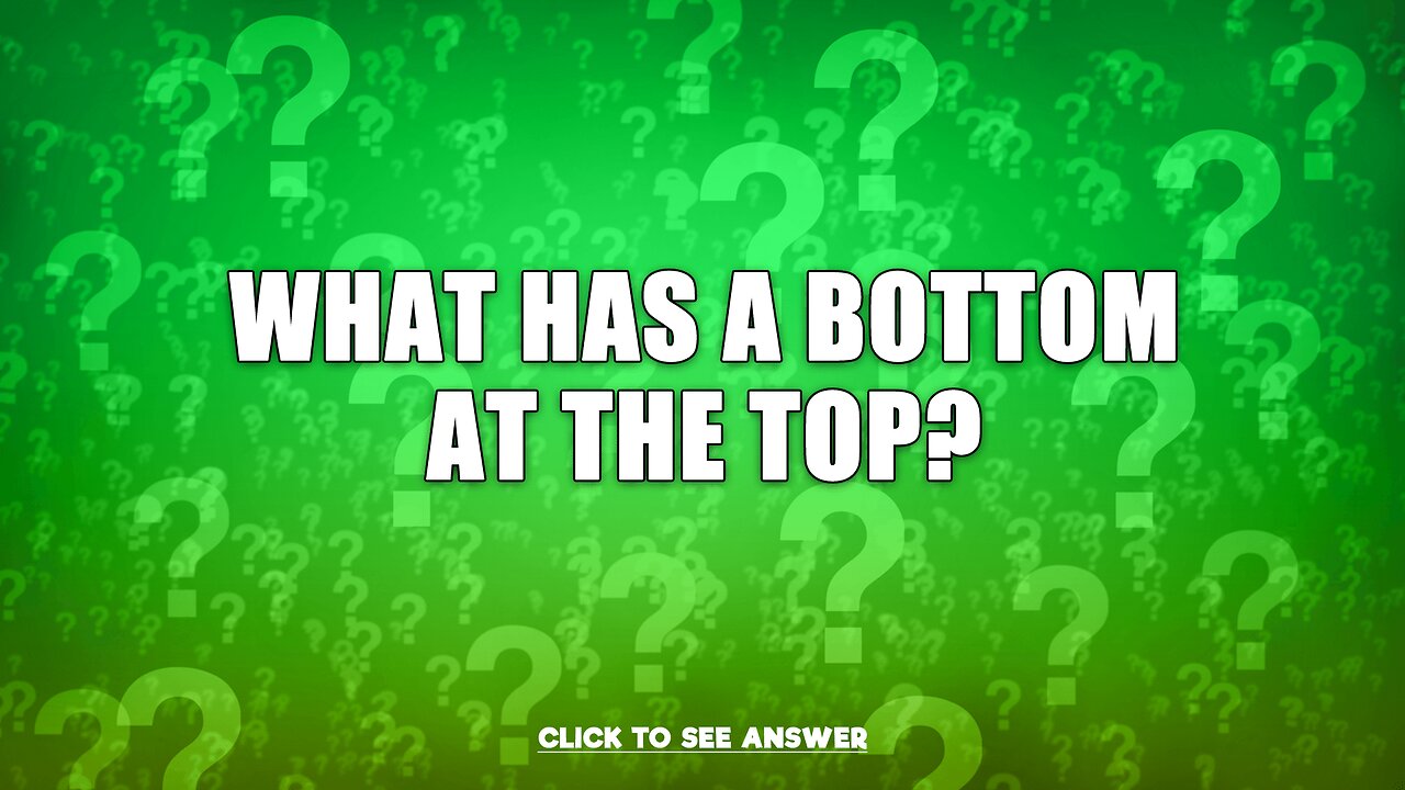 Do you know the answer to this riddle?