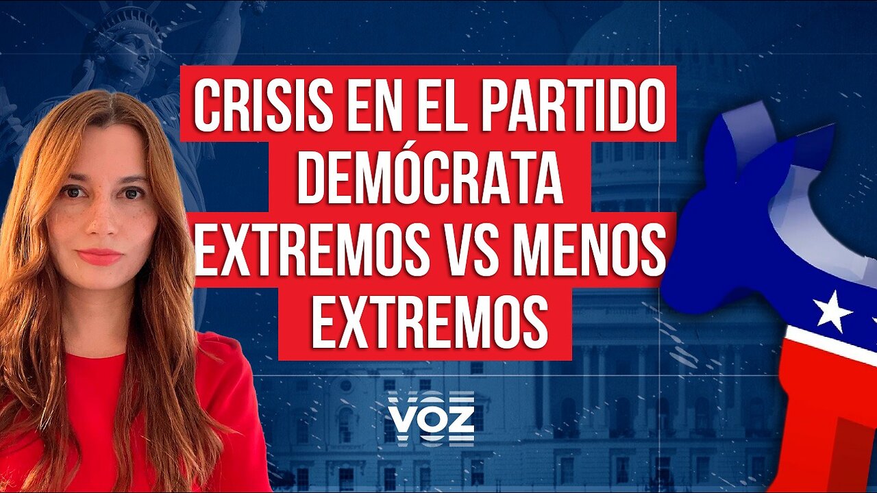 Crisis en el Partido Demócrata. Extremos Vs menos extremos