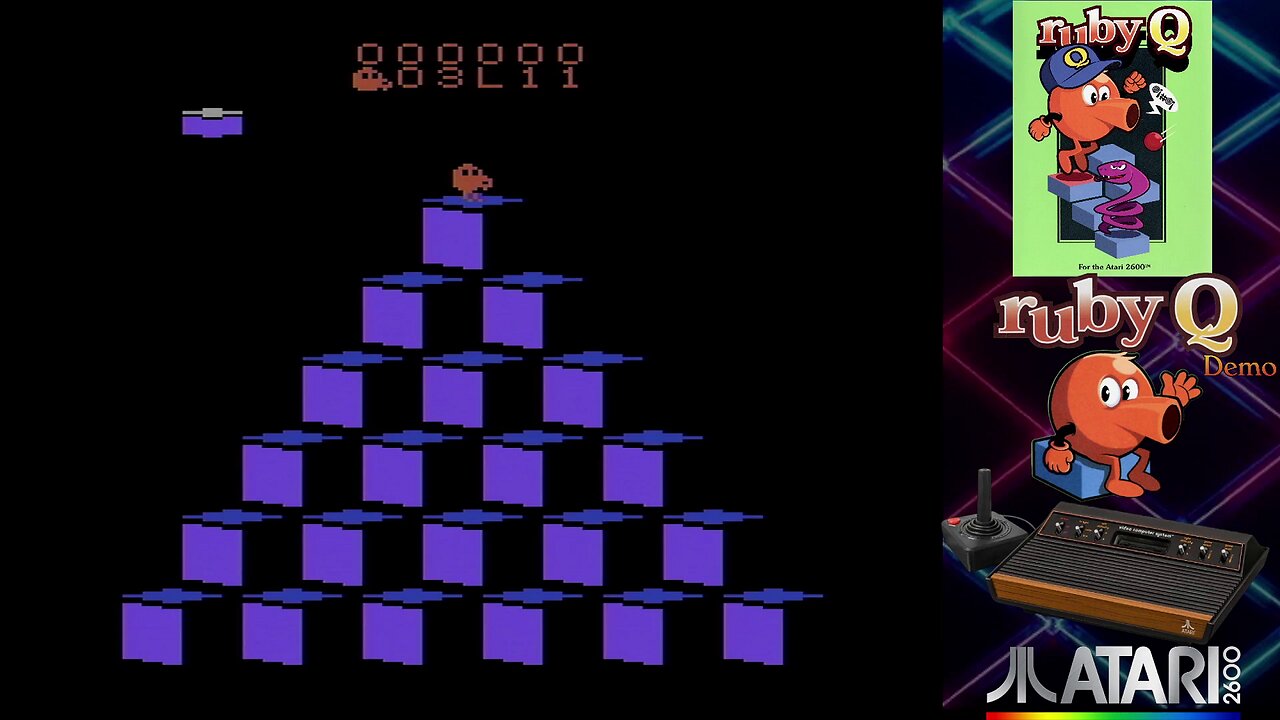 rubyQ demo (Atari 2600)