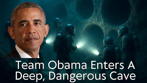 "Team Obama" Deep Under Water Cave Diving - A Dream From God