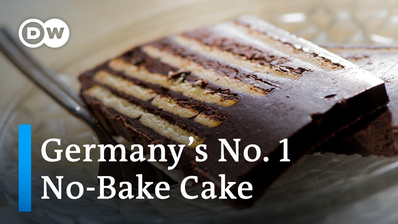 German Chocolate Biscuit Cake_ How to make _Kalter Hund