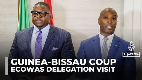 ECOWAS delegation visits Guinea-Bissau for talks after military coup