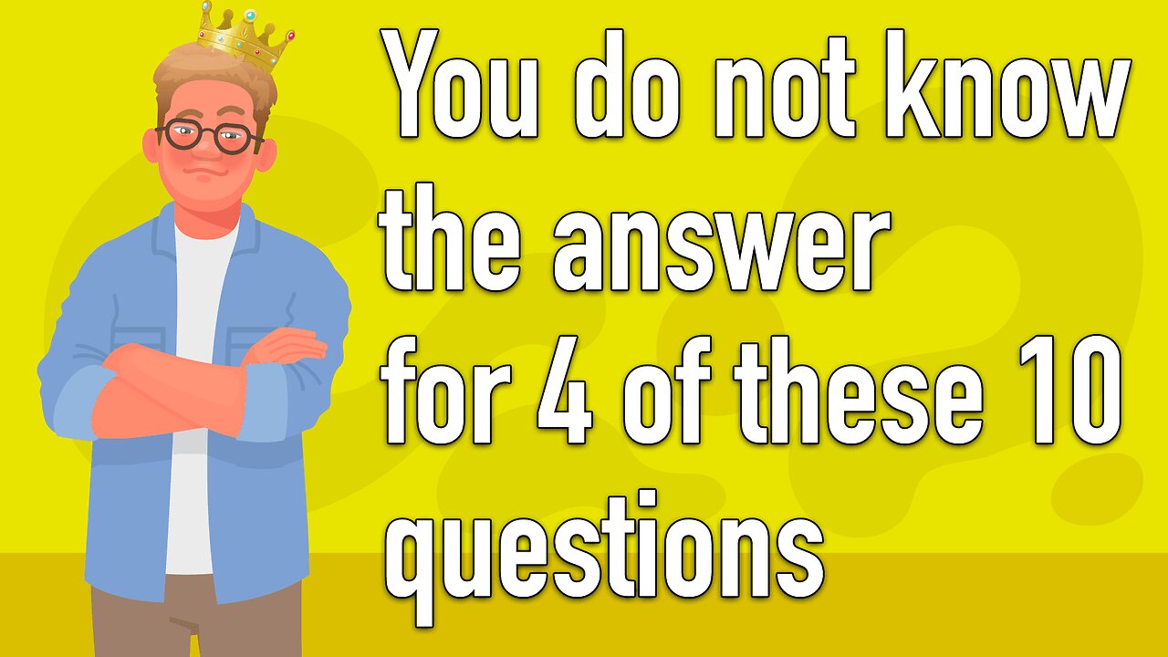 Knowledge Quiz for Geniuses