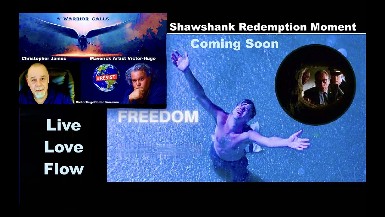 Shawshank Redemption Moment Coming Covid Vaccine Victims Christopher James Warrior Calls Victor Hugo