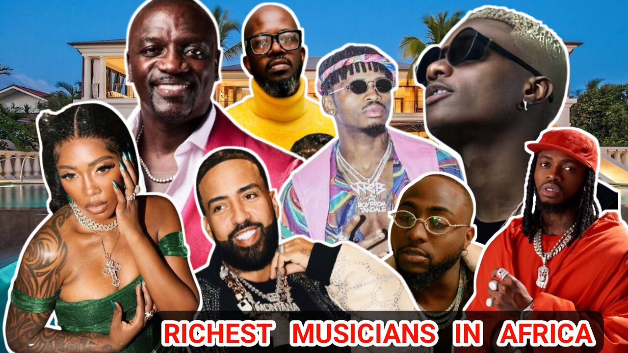 Top 10 richest musicians in Africa