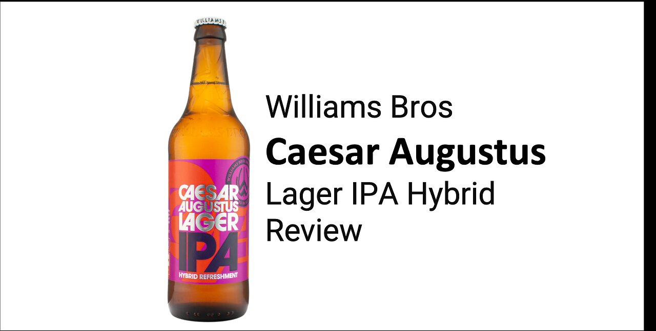 Caesar Augustus Lager IPA Hybrid Review