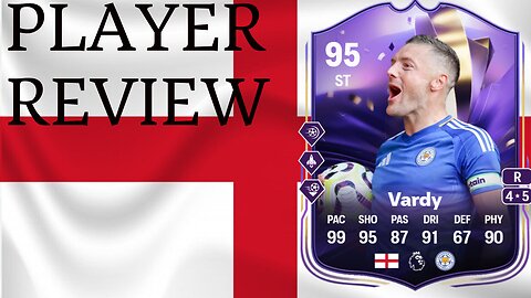 95 EOAE VARDY SBC PLAYER REVIEW | FC 25 ULTIMATE TEAM