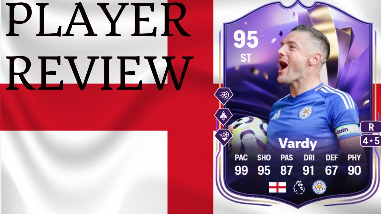 95 EOAE VARDY SBC PLAYER REVIEW | FC 25 ULTIMATE TEAM