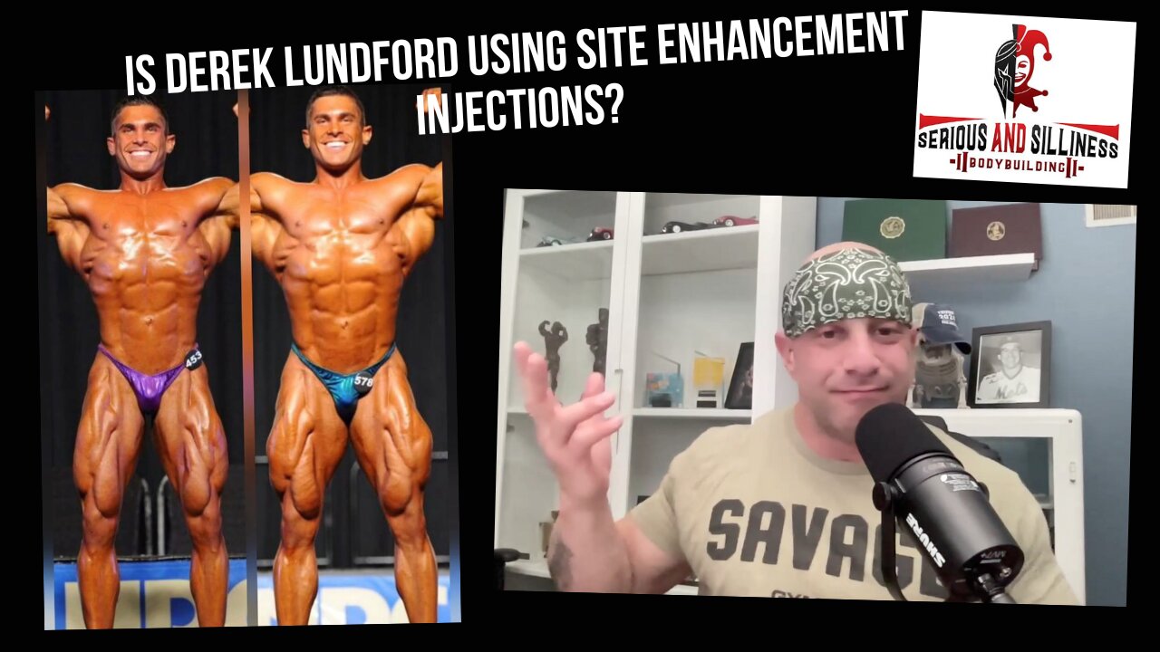 Is Derek Lunsford using Site Enhancement Injections?