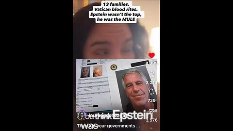 Epstein is only the tiny tip of the demonic iceberg 👿🩸🔥💯💯💯😕