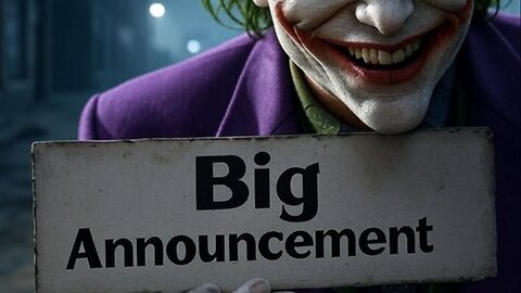 HUGE ANNOUNCEMENT come listen