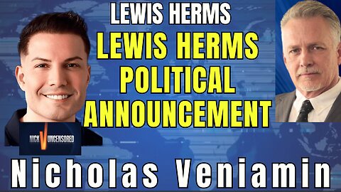 Lewis Herms Announces His Candidacy for California Governor | Interview with Nicholas Veniamin