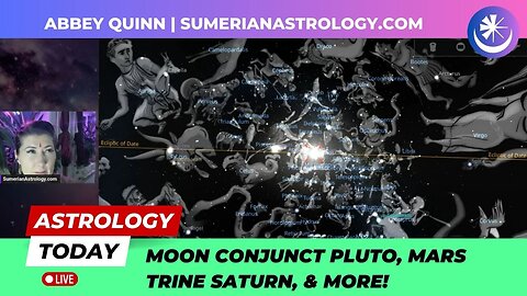 🌞 Astrology Today: Moon Conjunct Pluto, Venus, Neptune, the Sun & More | Sidereal Astrology Live